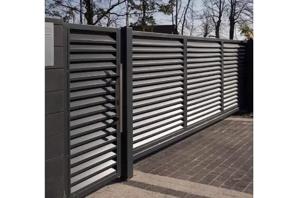 Ворота-жалюзі Орнаменто — купити браму-жалюзі від виробника, ціна 4000 грн/м²