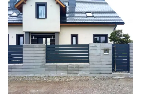 Ворота-жалюзі Елегант — брама-жалюзі, ціна 3500 грн/м²